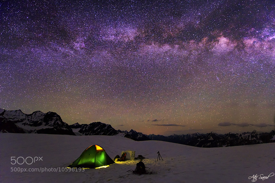 My Camp at 4964m.. by Atif Saeed (matif)) on 500px.com
