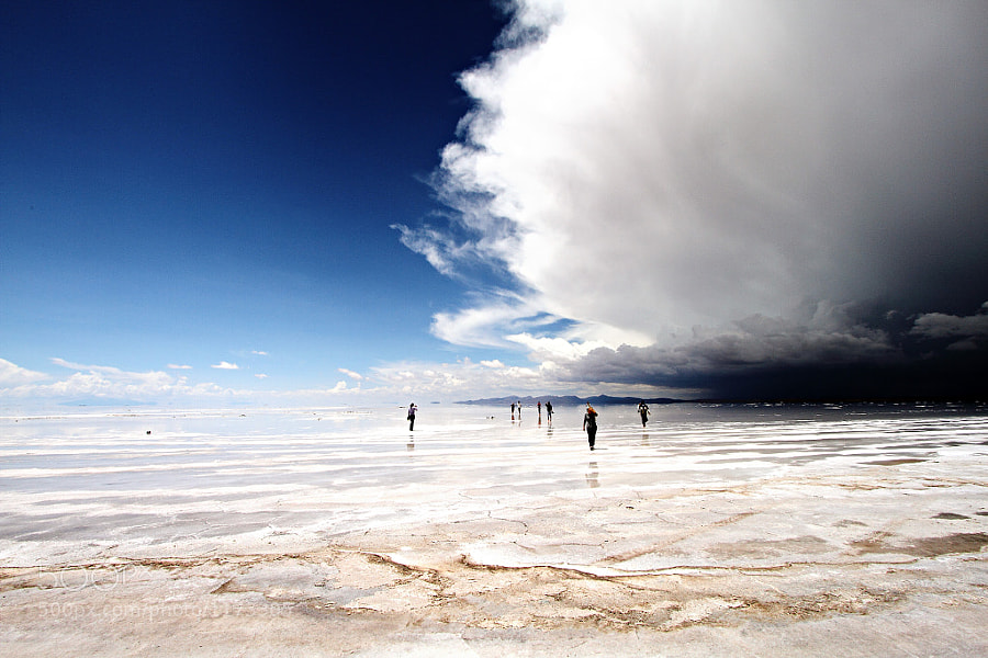 Storm Over the Salar de Uyuni by Nicholas Leslein (nleslein) on 500px.com