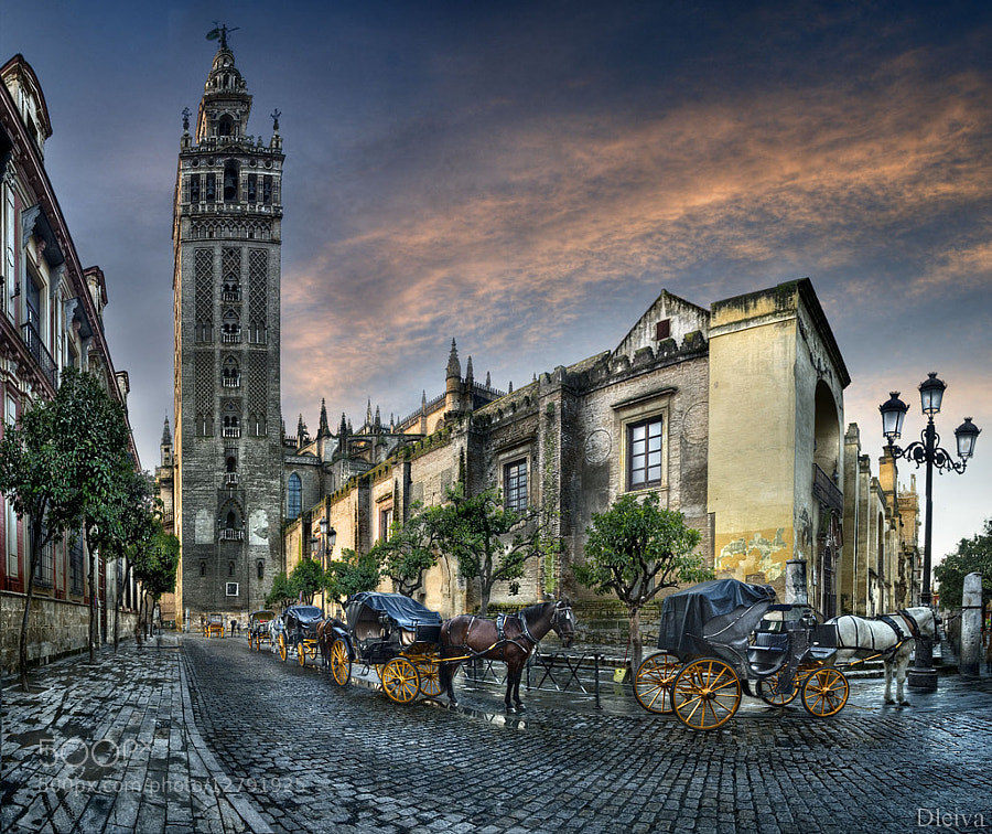 The Giralda Tower and Cathedral (Sevilla, Spain) by Domingo Leiva (dleiva)) on 500px.com