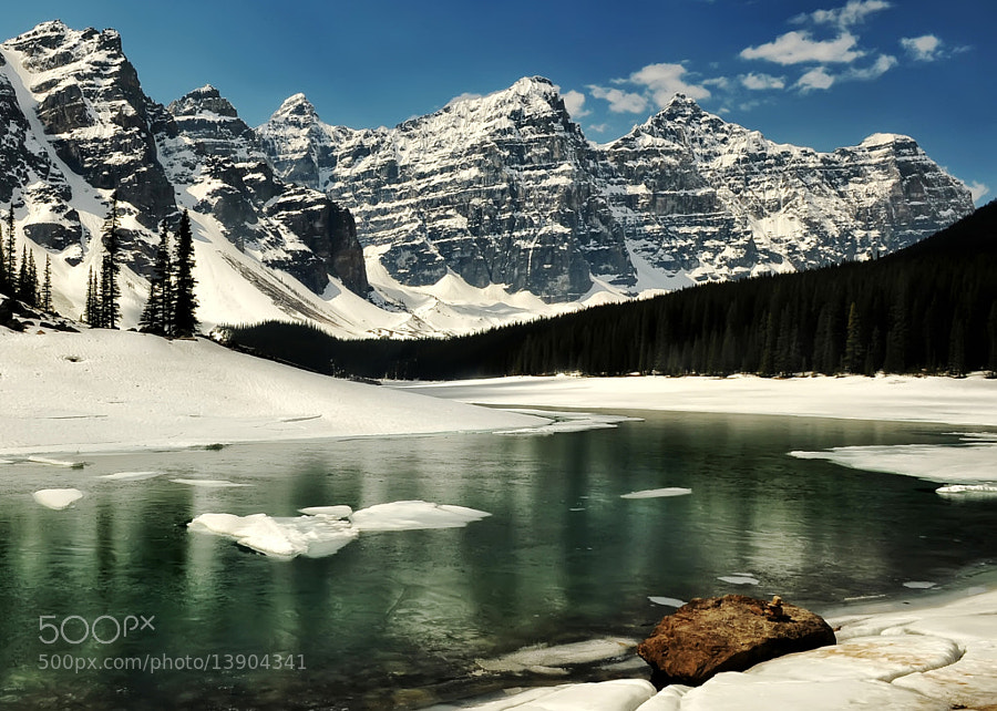 Winter Morning at Moraine by Jeff Clow (jeffclow)) on 500px.com