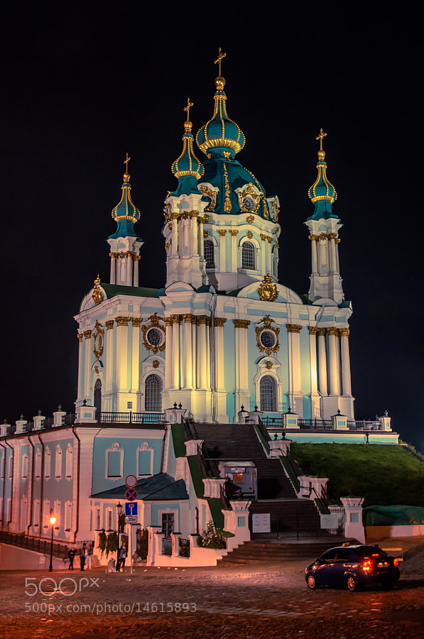 Андреевская церковь, Киев by Максим Тука (2kin) on 500px.com