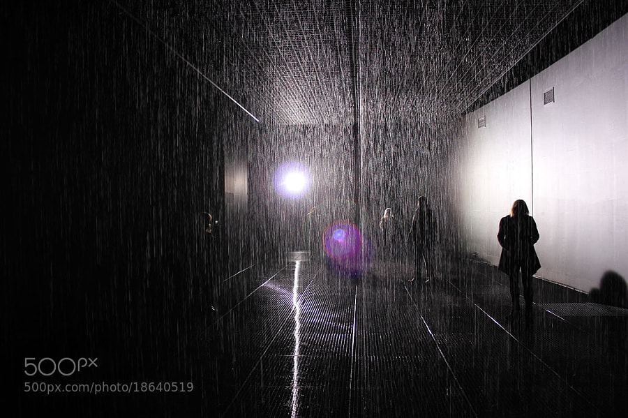 Rain Room, Barbican, London by Alexandre Roty (AlexRoty)) on 500px.com