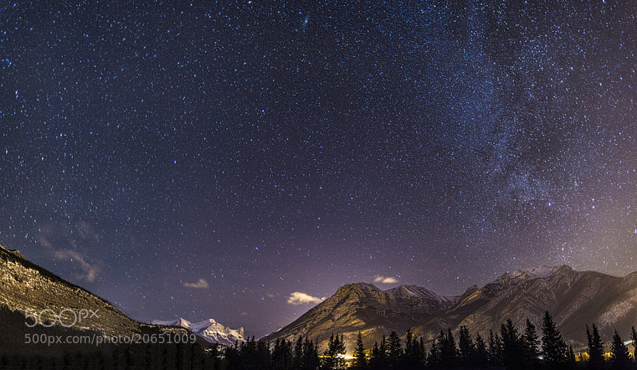 Milky Way over Rockies by Richard Gottardo (RichardGottardo)) on 500px.com