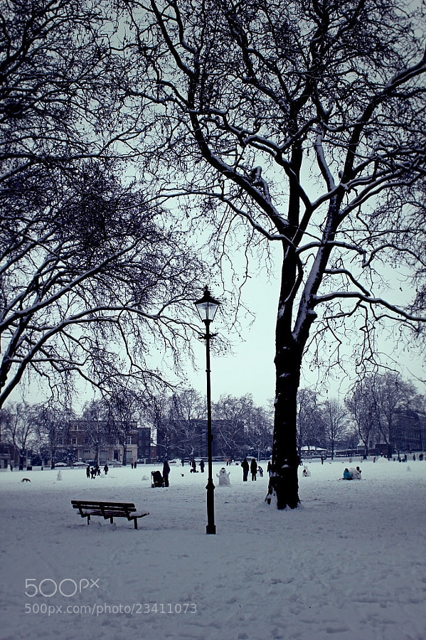 London under the Snow by Enako (Enako)) on 500px.com