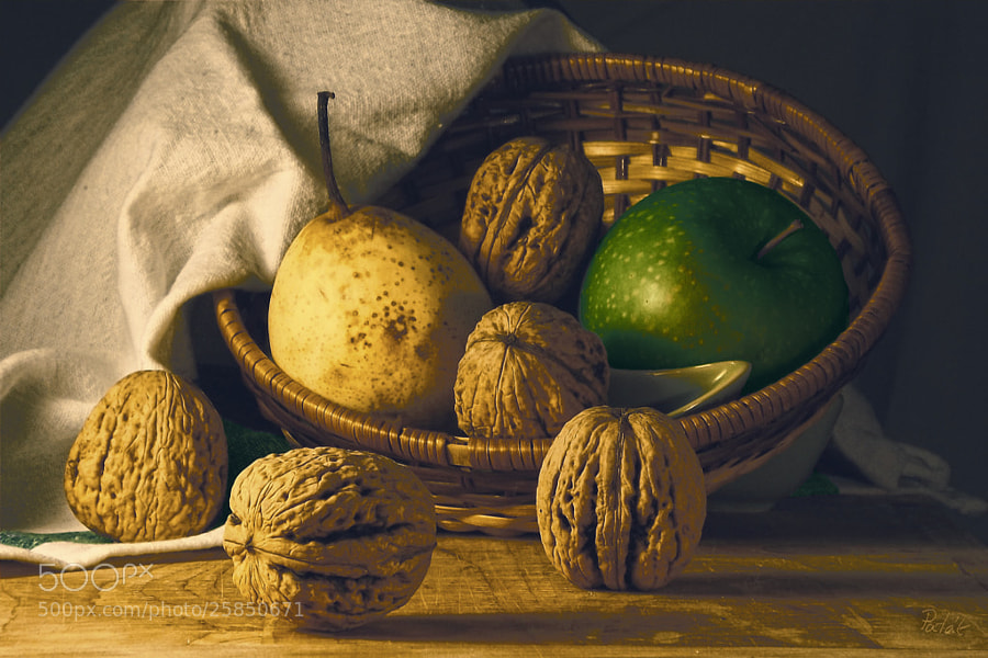 Still life with pear by Marek  (kuariso)) on 500px.com