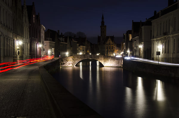 Bruges by Night by Timo DM (Tiemooowh)) on 500px.com