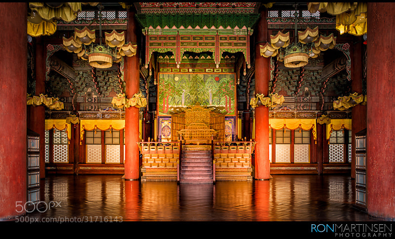 Throne Hall of Gyeongbokgung Palace by Ron Martinsen (ronmart)) on 500px.com