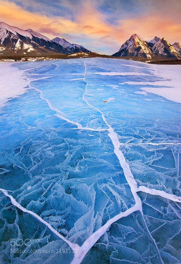 Lake Abraham in Winter by Long Nguyen (longhnphoto) on 500px.com