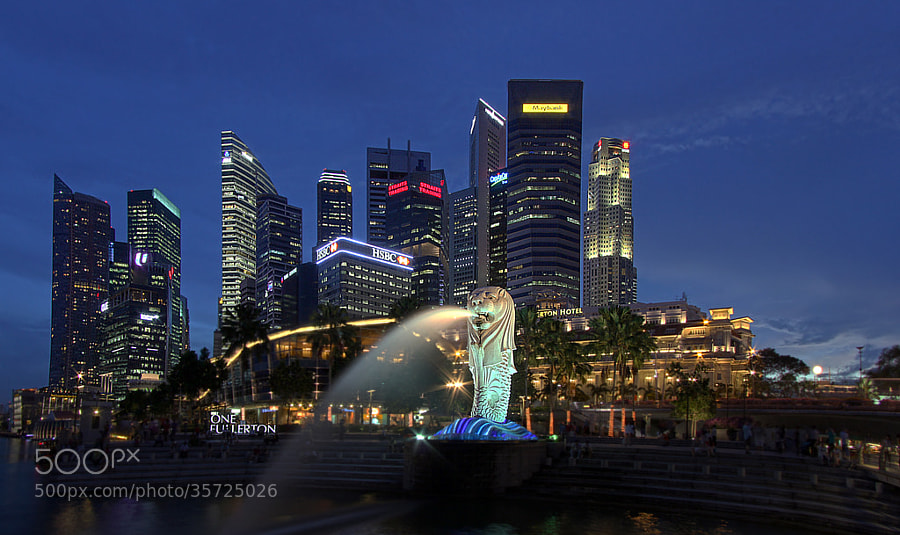 Merlion by Frederick Fung (FrederickFung)) on 500px.com