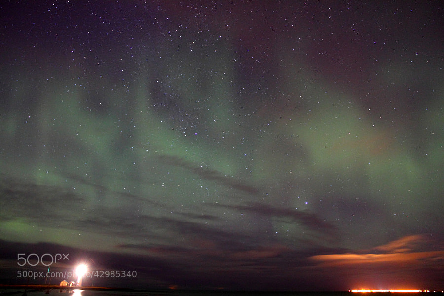 Northern Lights Over Reykjavik by Luke Parr on 500px.com