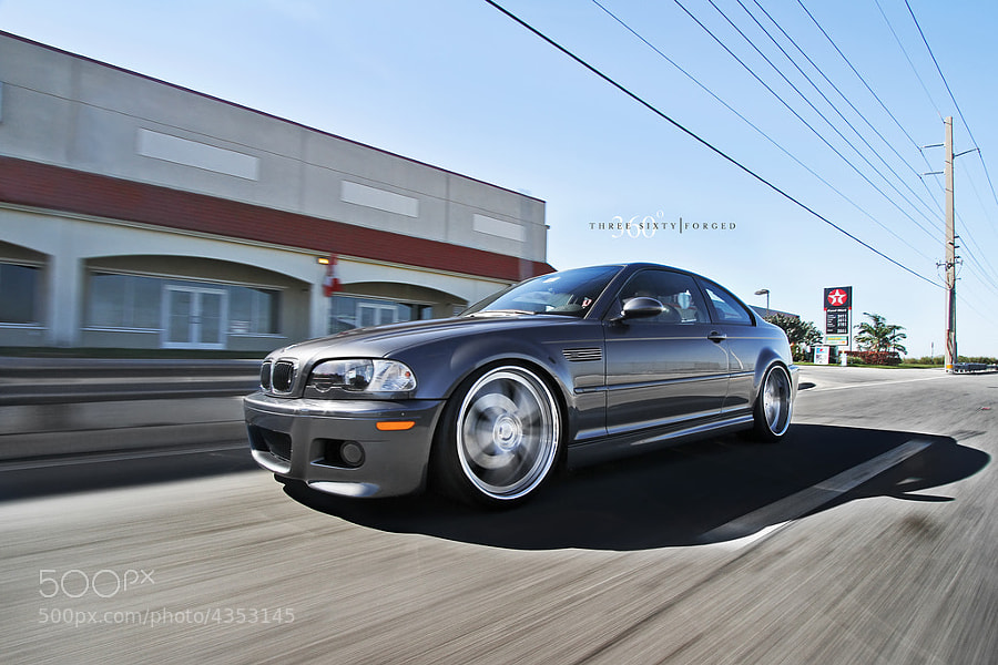 Photograph 360 Forged BMW E46 M3 I Stitched Production Photography by Tony