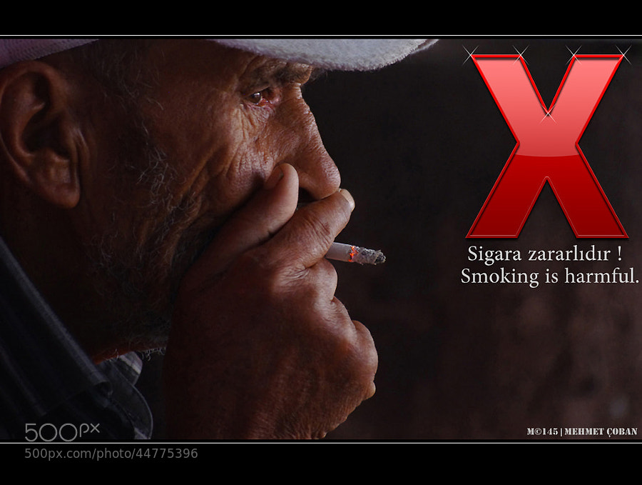 Smoking is harmful. by Mehmet Çoban on 500px.com" border="0" style="margin: 0 0 5px 0;