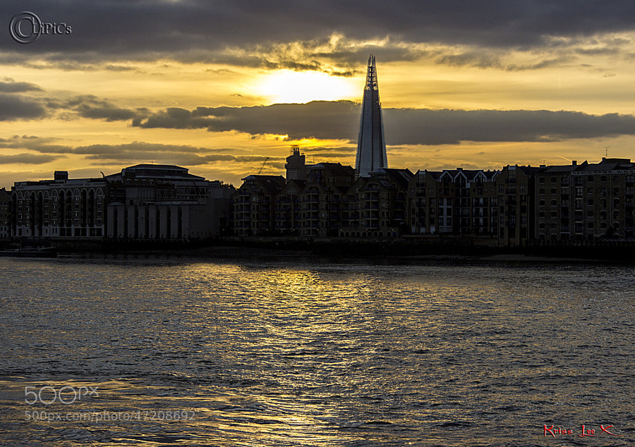 Sunset over the Thames by Kriss Lee on 500px.com