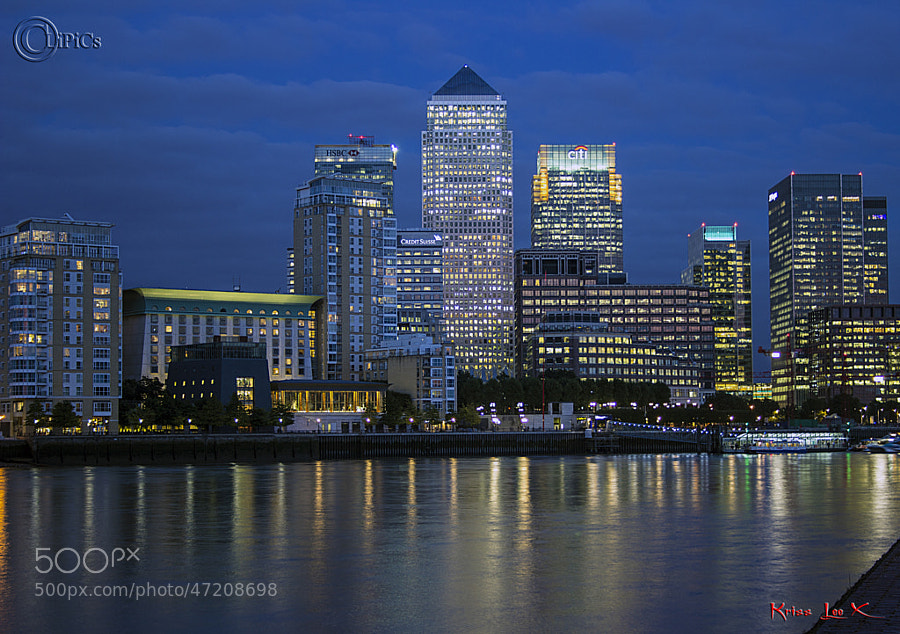 Dusk across the Thames by Kriss Lee on 500px.com