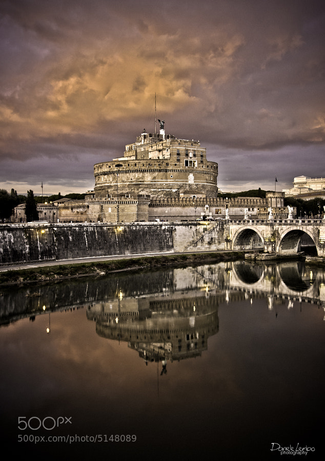 Rome - Castel Sant'Angelo by Daniele Lembo on 500px.com