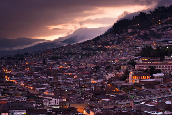 Quito by night by Cedric Favero (CedricFavero) on 500px.com