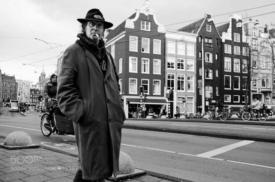 Photograph Amsterdam street candid XIX by Ton Heijnen on 500px