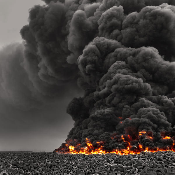 Kuwait Tire Fire by Mohammed ALSULTAN (MrALSULTAN) on 500px.com