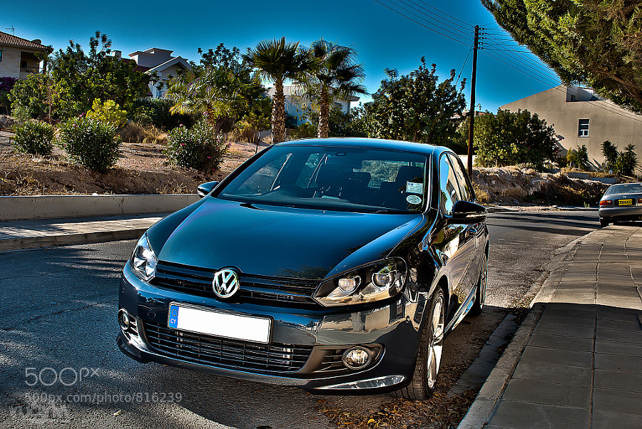 Photograph HDR VW Golf RLine 16 TSI by Ismail Samee on 500px