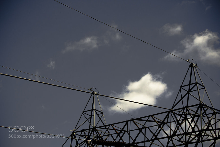 Electric tower / Sky by Norman Garcia (normanvsnorman) on 500px.com