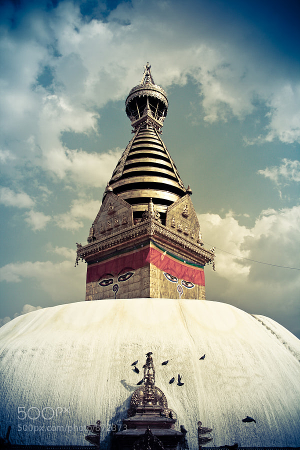 Swayambhunath Stupa by Manish Shakya (MrShakya)) on 500px.com
