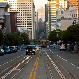San Fran as the sun goes down by Clive Hollingshead (CliveHollingshead) on 500px.com
