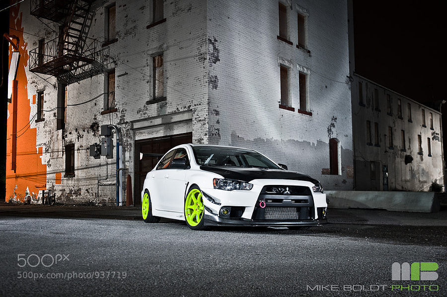 Photograph Evo X Front by Mike Boldt on 500px