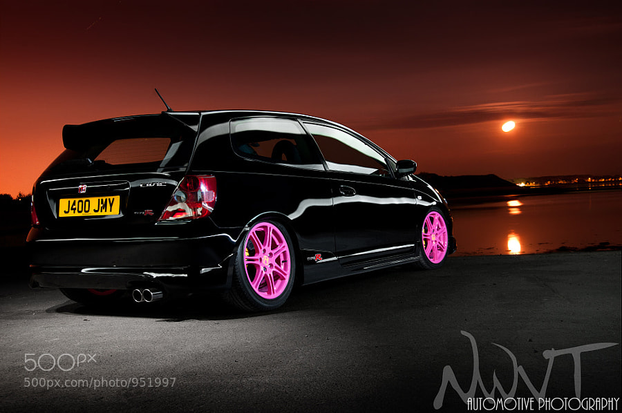 Photograph Honda Civic Type R With A Hint Of Pink by Nick Williams on 500px